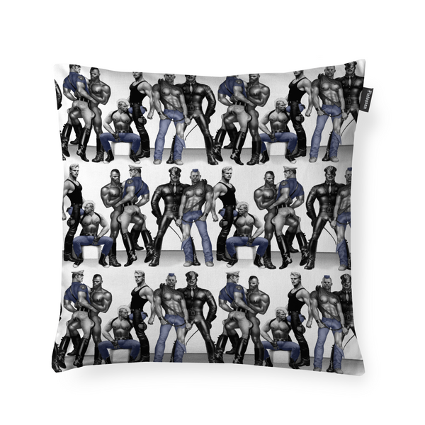 Blue Squad cushion cover | Finlayson