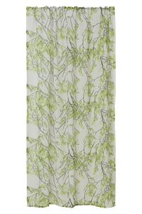 109017-7200; Finlayson COM Vallila Lehtisade Flow curtain Natural Green