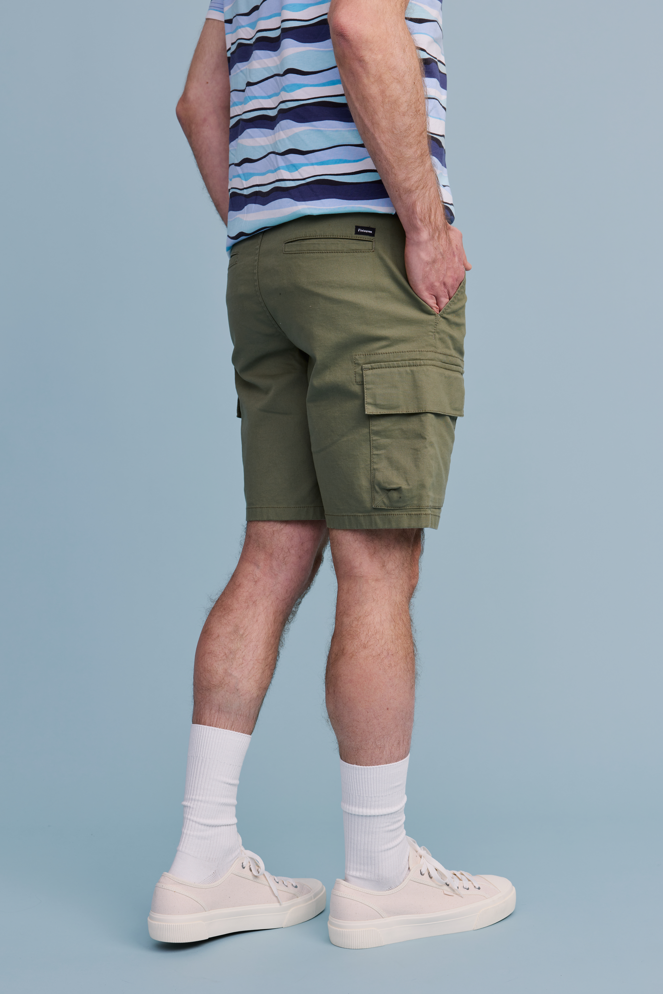 22601722005_3; 22601722004_3; 22601722001_3; 22601722002_3; 22601722003_3; Finlayson  Cargo Shorts Green / L 