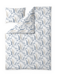60653-5015-06-06; Finlayson Hanna Duvet Cover Set Blue / Beige / 150x210 + 50x60 cm 