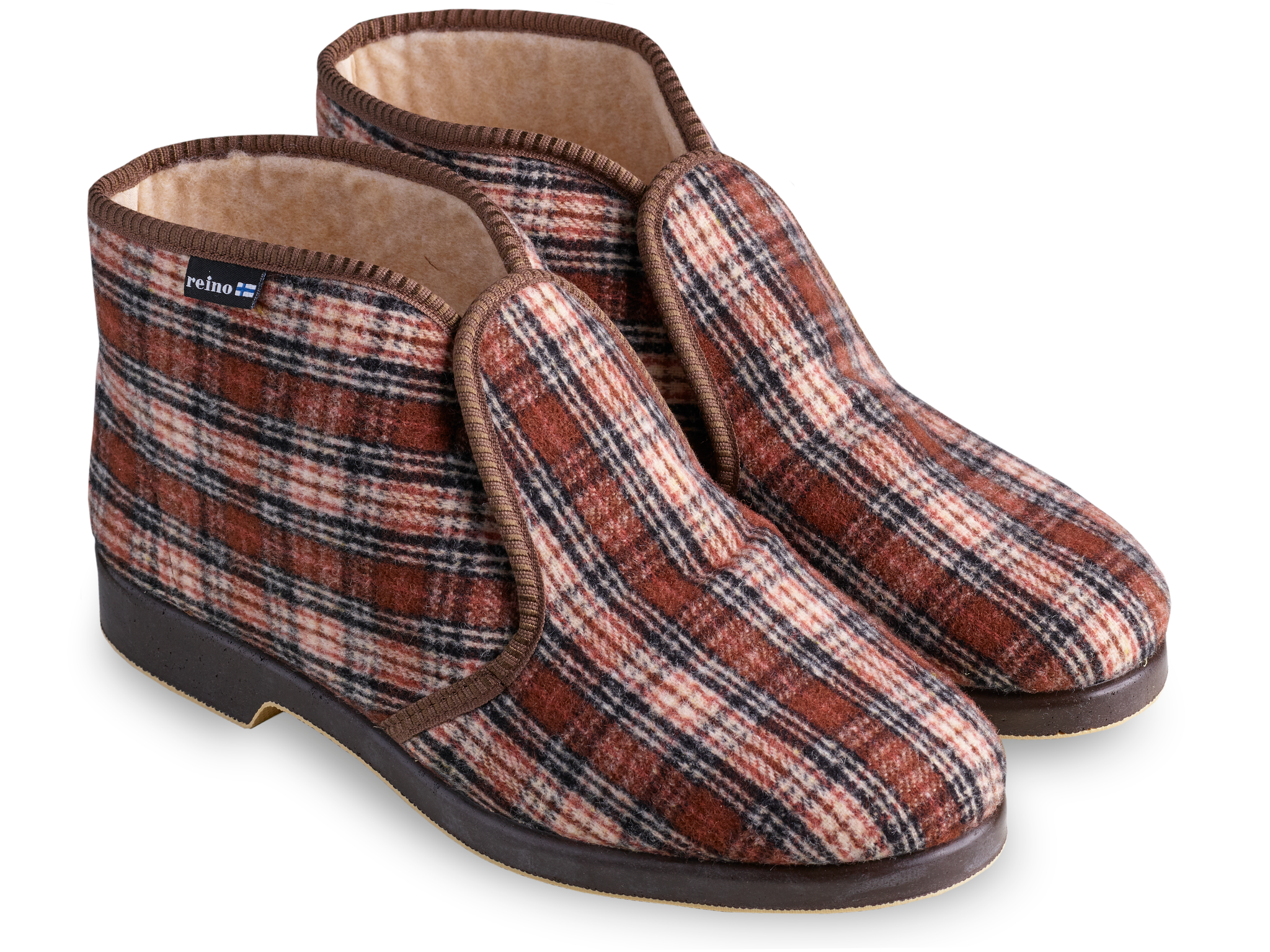 1000-001-38; Finlayson Reino Slippers Brown / 38 