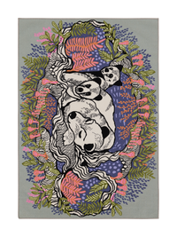 109084-8000; Finlaysonshop.com Vallila Unikeot rug Multi / 133x190 cm