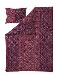 60712-4594-01-06; Finlaysonshop.com Elektra sateen duvet cover set Wine / 150x210 + 50x60 cm