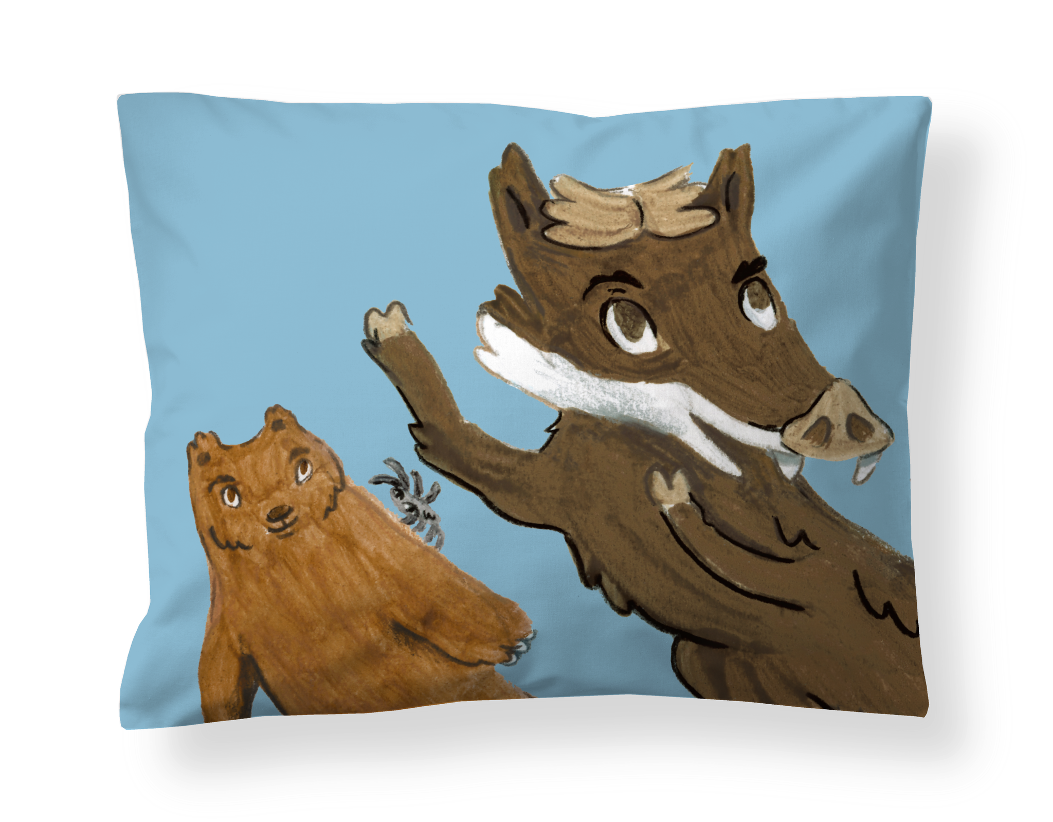 60152-5508-01-10_4; Finlayson Sankarit Pillowcase Multi / 50x60 cm 