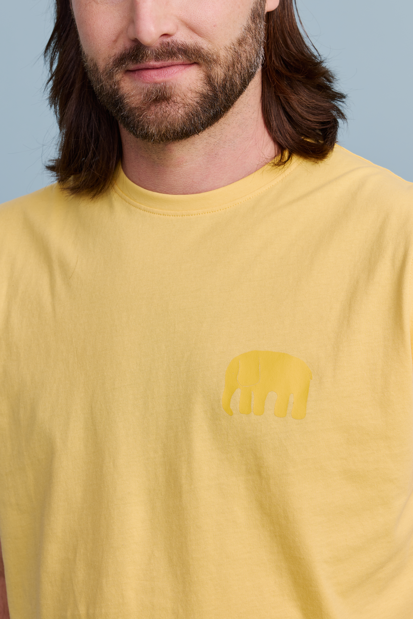 22601475003_3; Finlayson Elefantti Sleeveless T-Shirt Yellow / L 