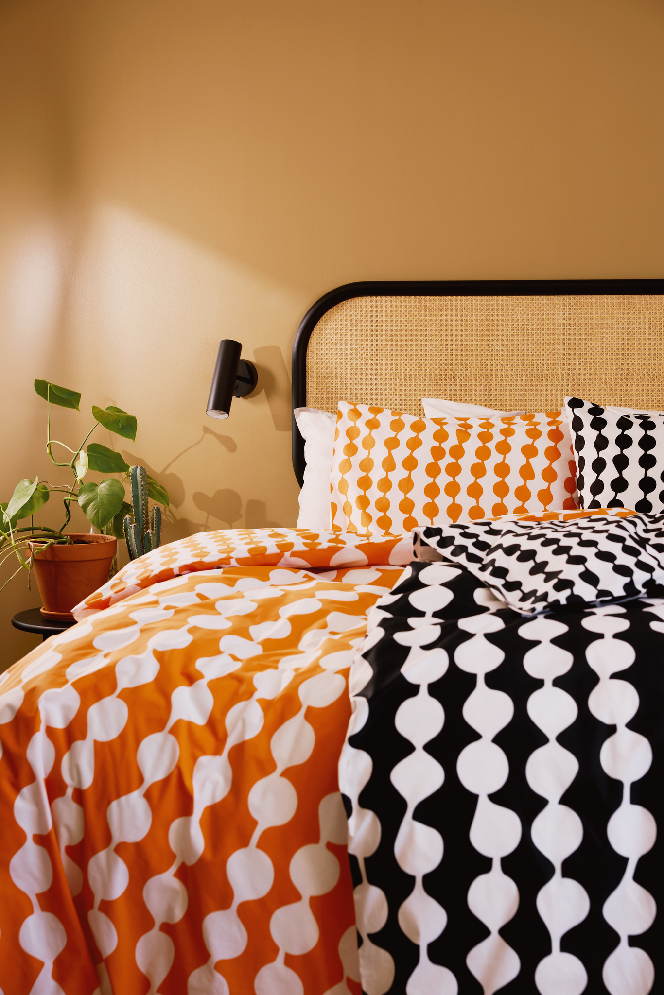 60652-4654-13-06_1; Finlayson   Orange / White / 150x210 + 50x60 cm 
