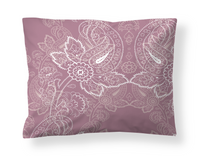 60137-4546-14-10; Finlayson Viktoria Tencel-Sateen Pillowcase Rose / 50x60 cm 