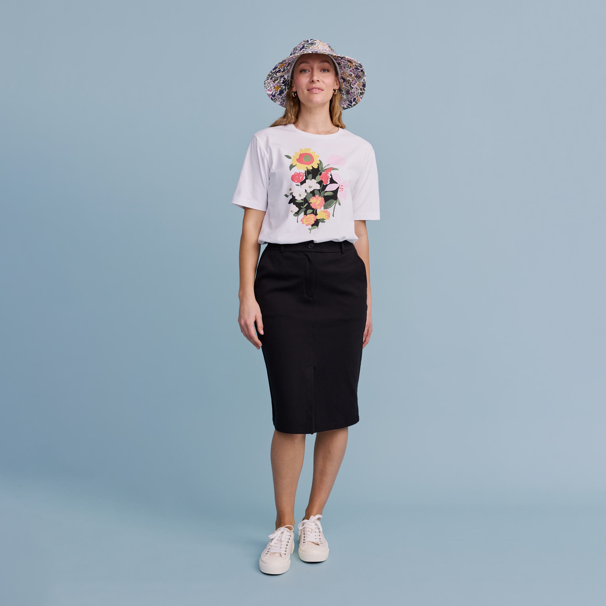 22595462005; 22595462004; 22595462001; 22595462002; 22595462003; Finlayson Ihana T-Shirt White / L 