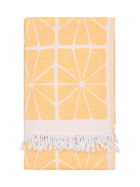 70187-4048-01-06; Finlaysonshop.com Aurinko hamam bath towel Yellow / 90x170 cm