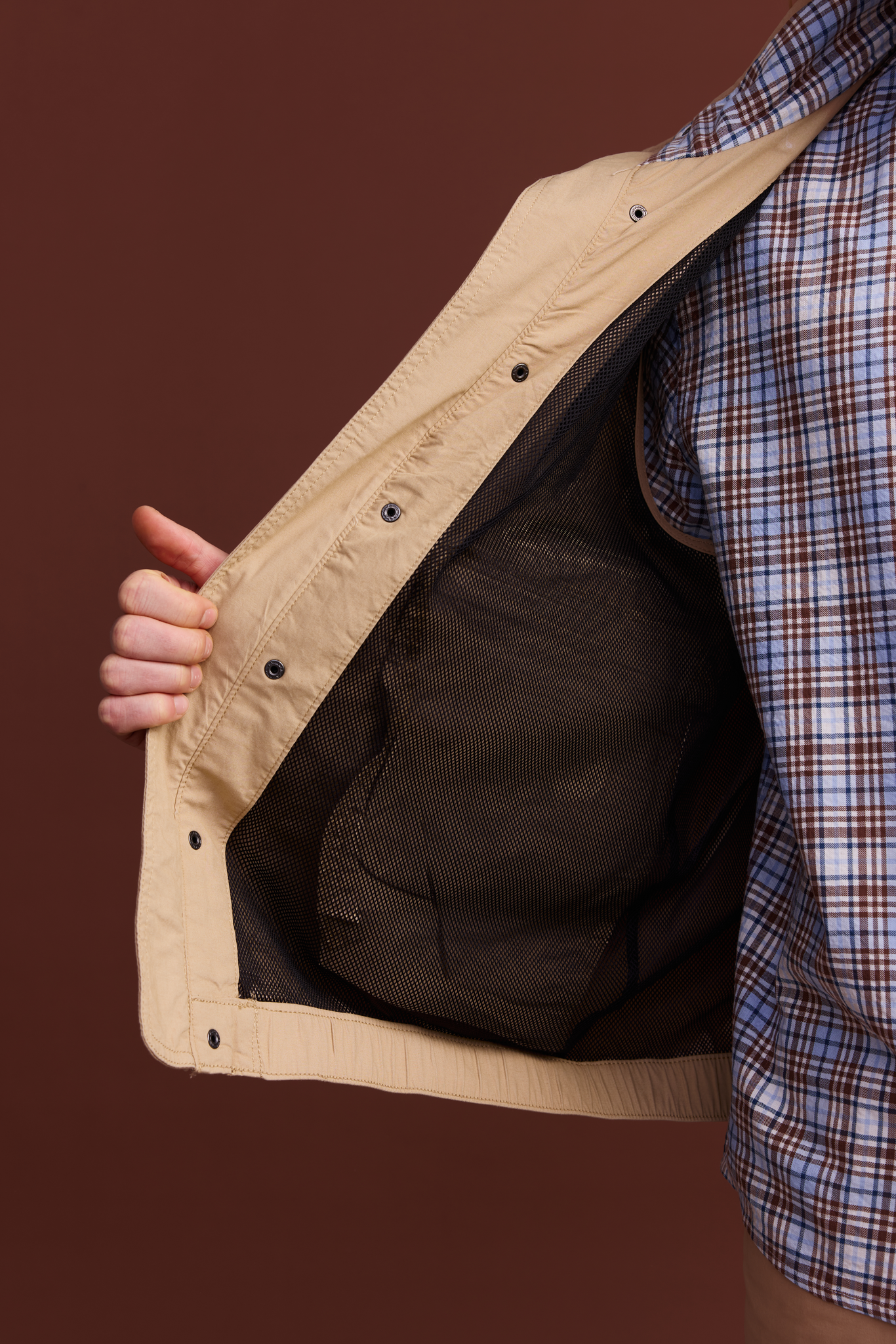 22601723004_6; 22601723002_6; 22601723003_6; 22601723005_6; Finlayson Reino Fishing Vest Sand / XXL 
