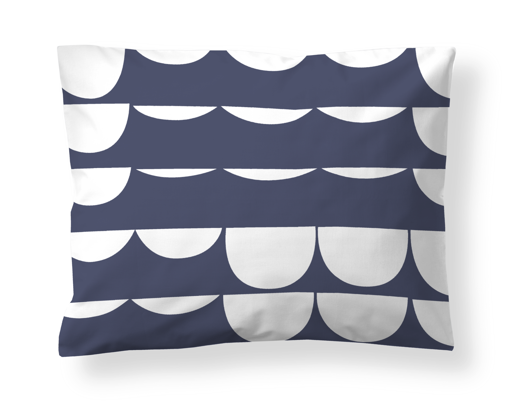 60136-4674-11-10; Finlayson Pajatso Pillowcase Dark Blue / White / 50x60 cm 