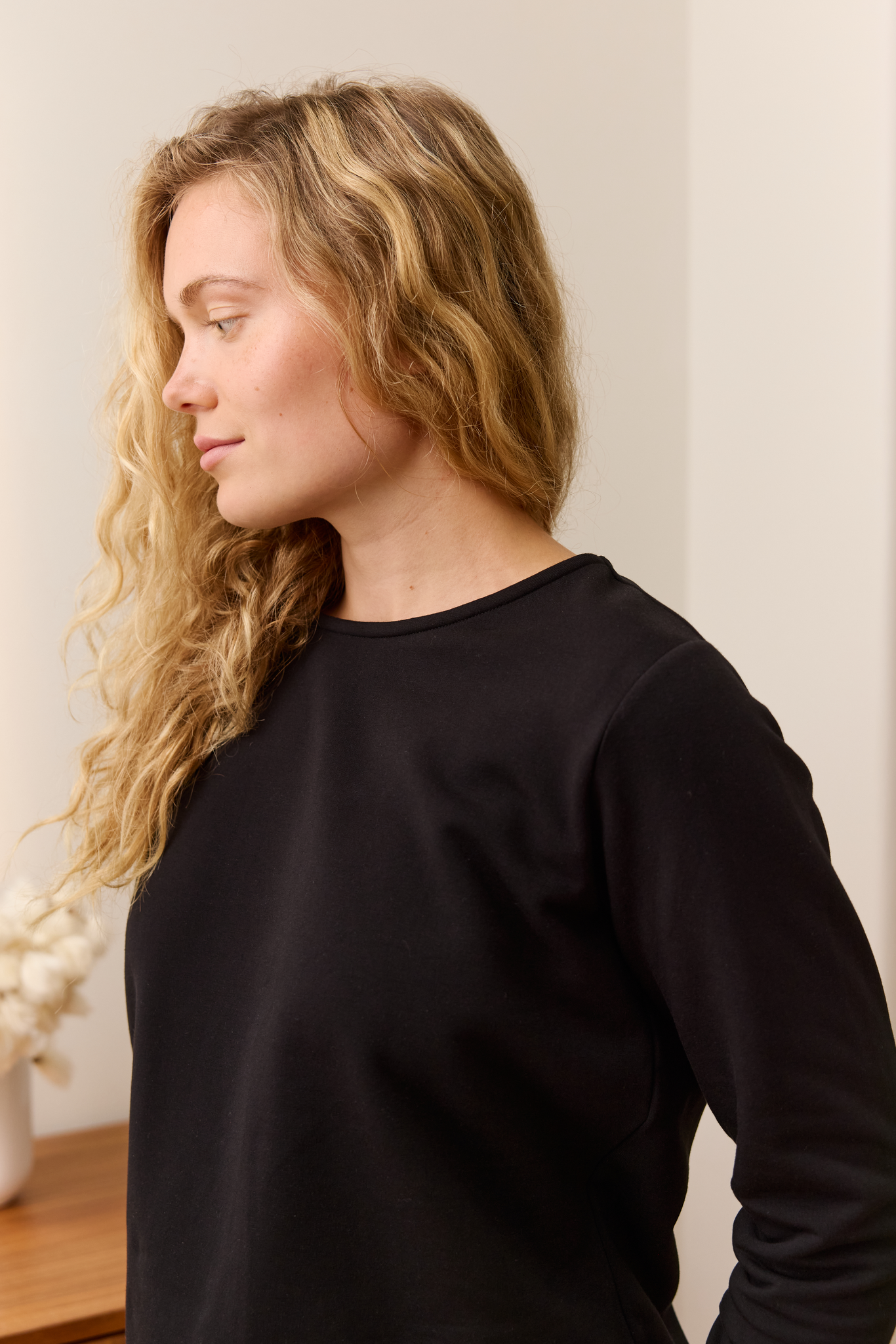 FW14001-999-M_1; Finlayson  Lounge Shirt Black / M 