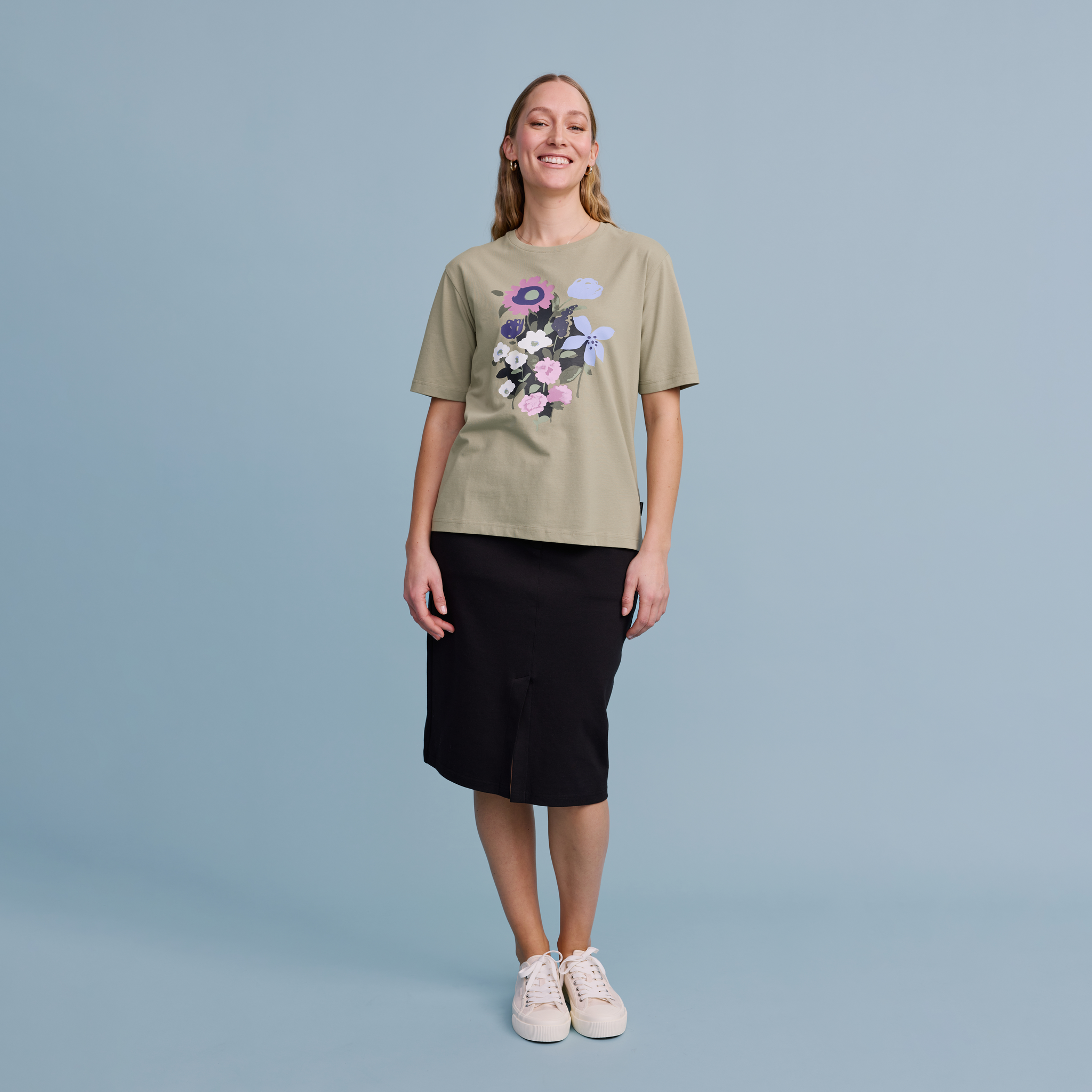 22595458005; 22595458004; 22595458003; 22595458002; 22595458001; Finlayson Ihana T-Shirt Green / S 