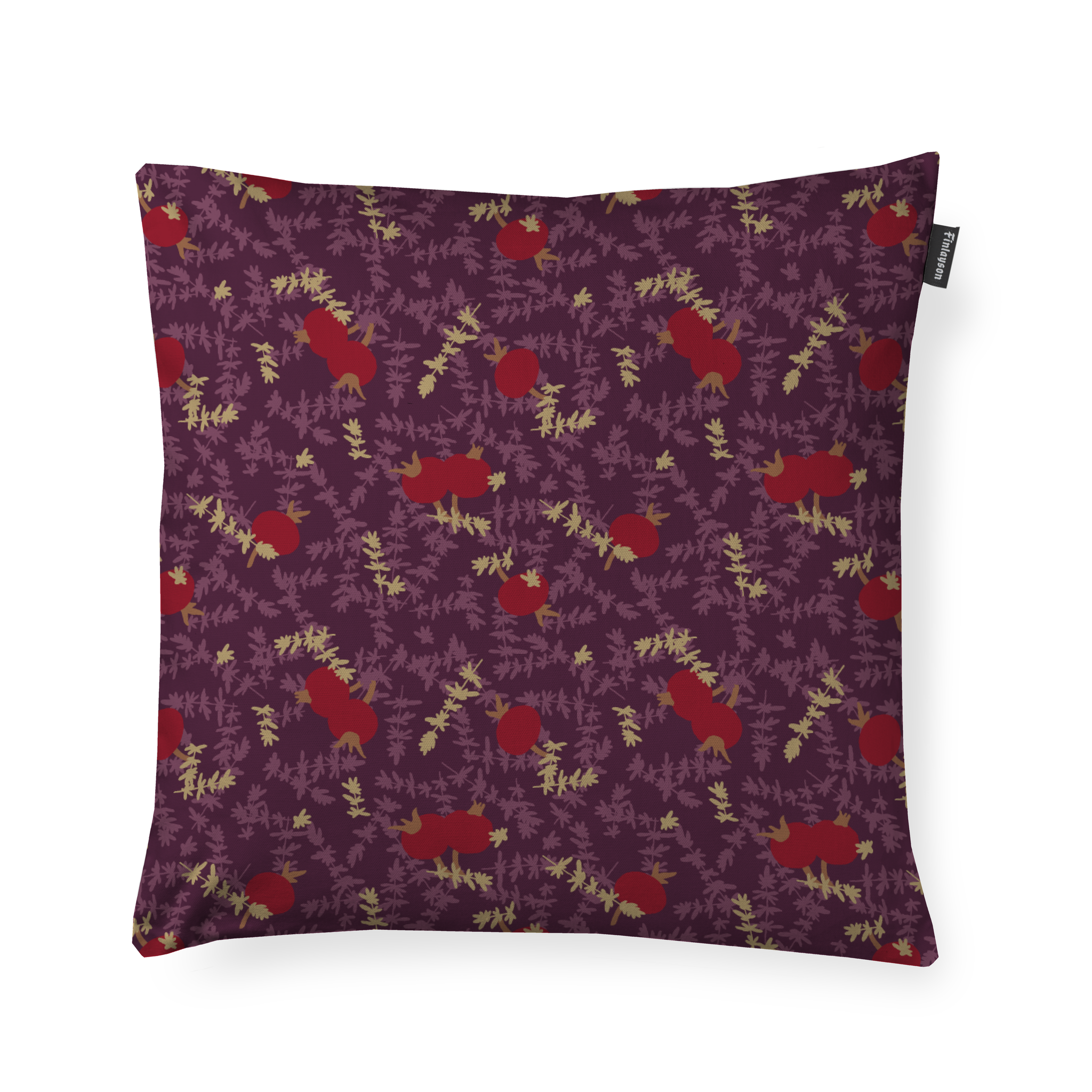 80813-5498-01-04; Finlayson Ruusunmarja Cushion Cover Plume / 48x48 cm 