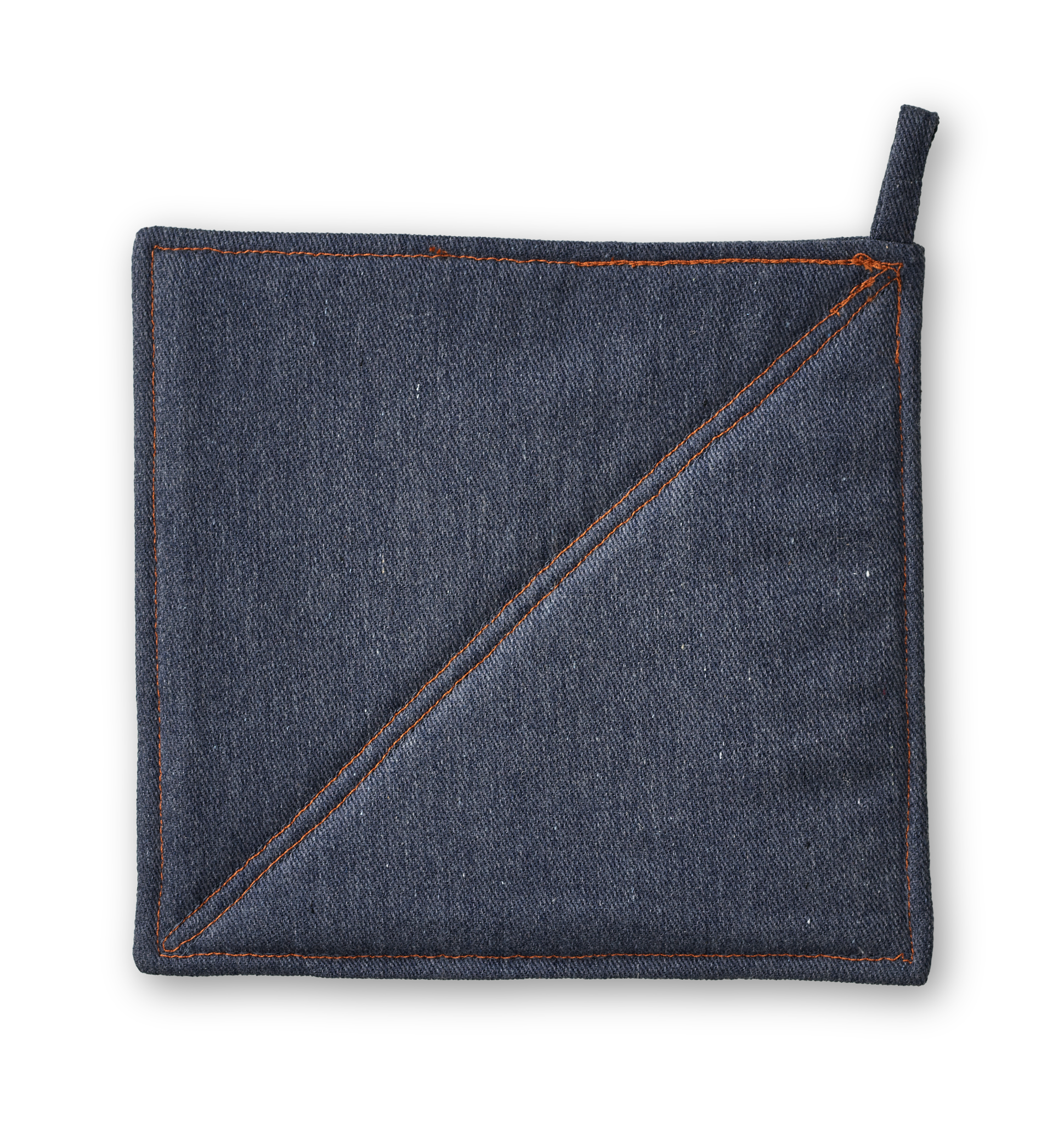 80017-0100-01-10_1; Finlayson Old Jeans Pothodler 2 pcs Blue / 22x22 cm 