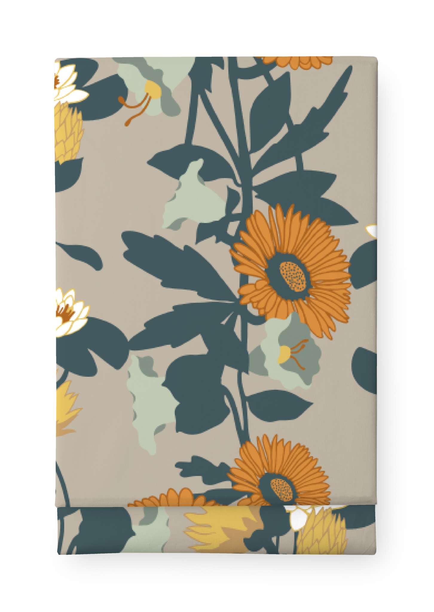 80419-5491-03-06; Finlayson Kaksin Table Cloth Orange / Beige / 145x250 cm 