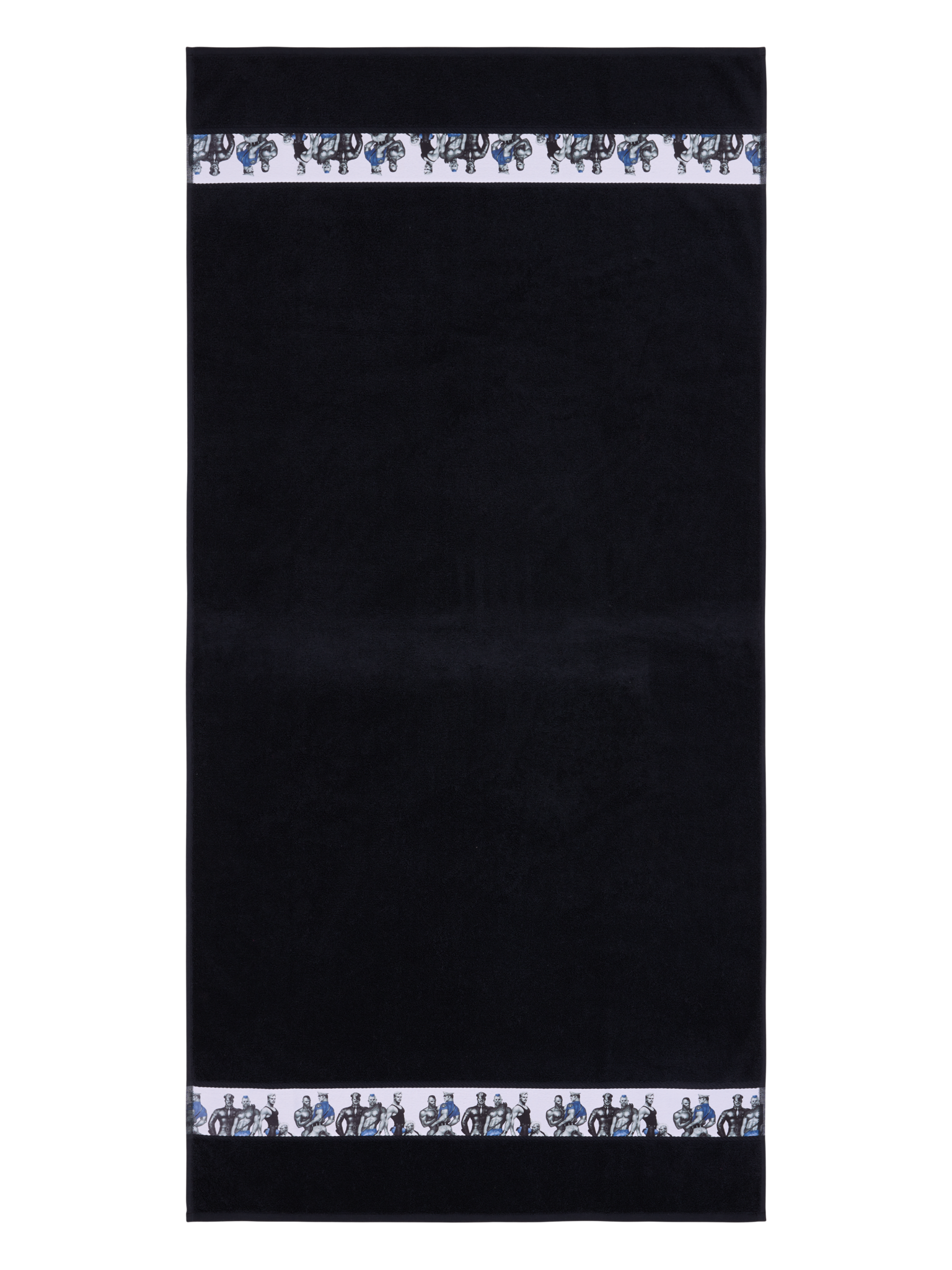 70156-4864-01-06_1; Finlayson Tom of Finland Bath Towel Black / 90x180 cm 