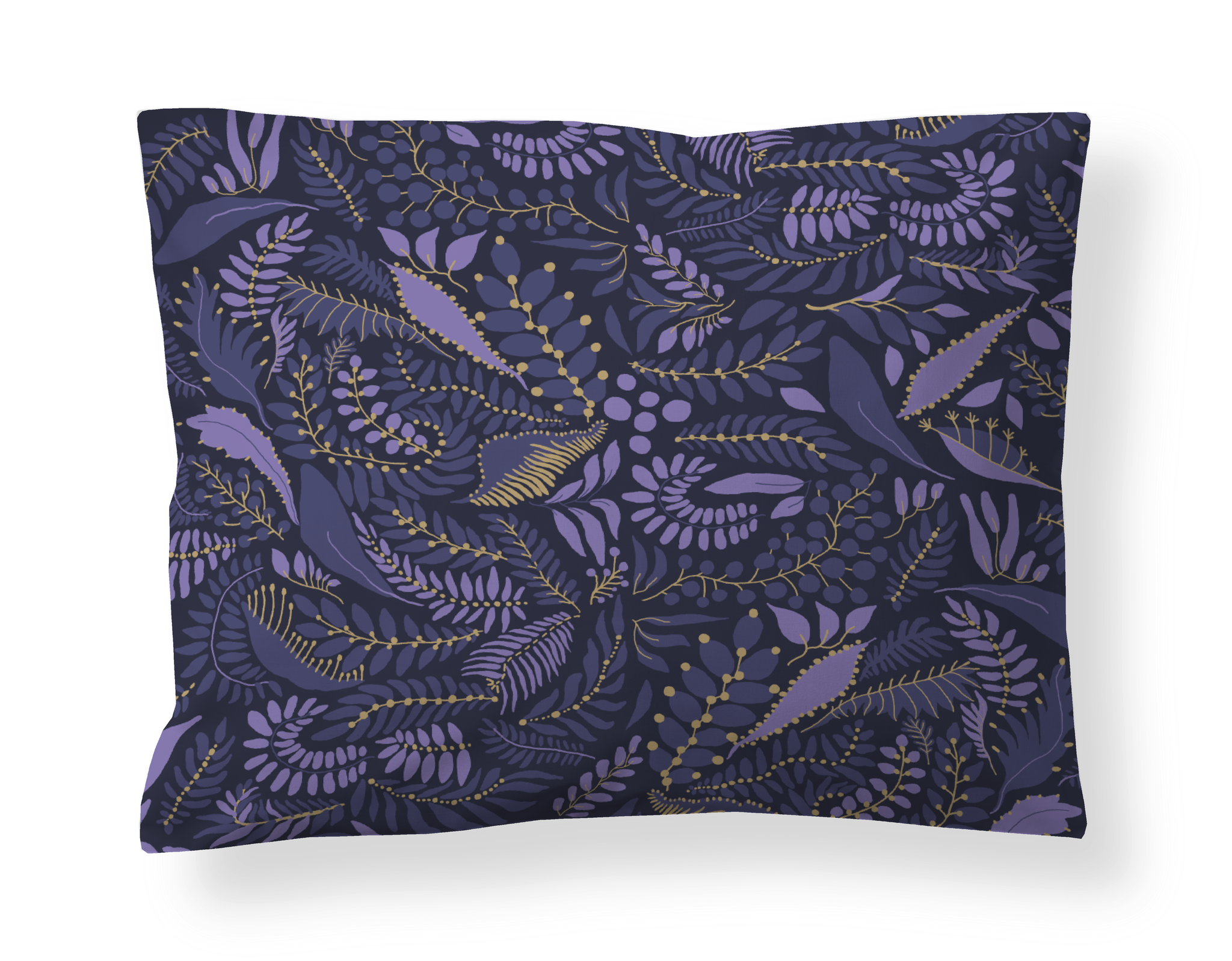 60138-5053-04-10; Finlayson Pihamaa Sateen Pillowcase Lila / 50x60 cm 