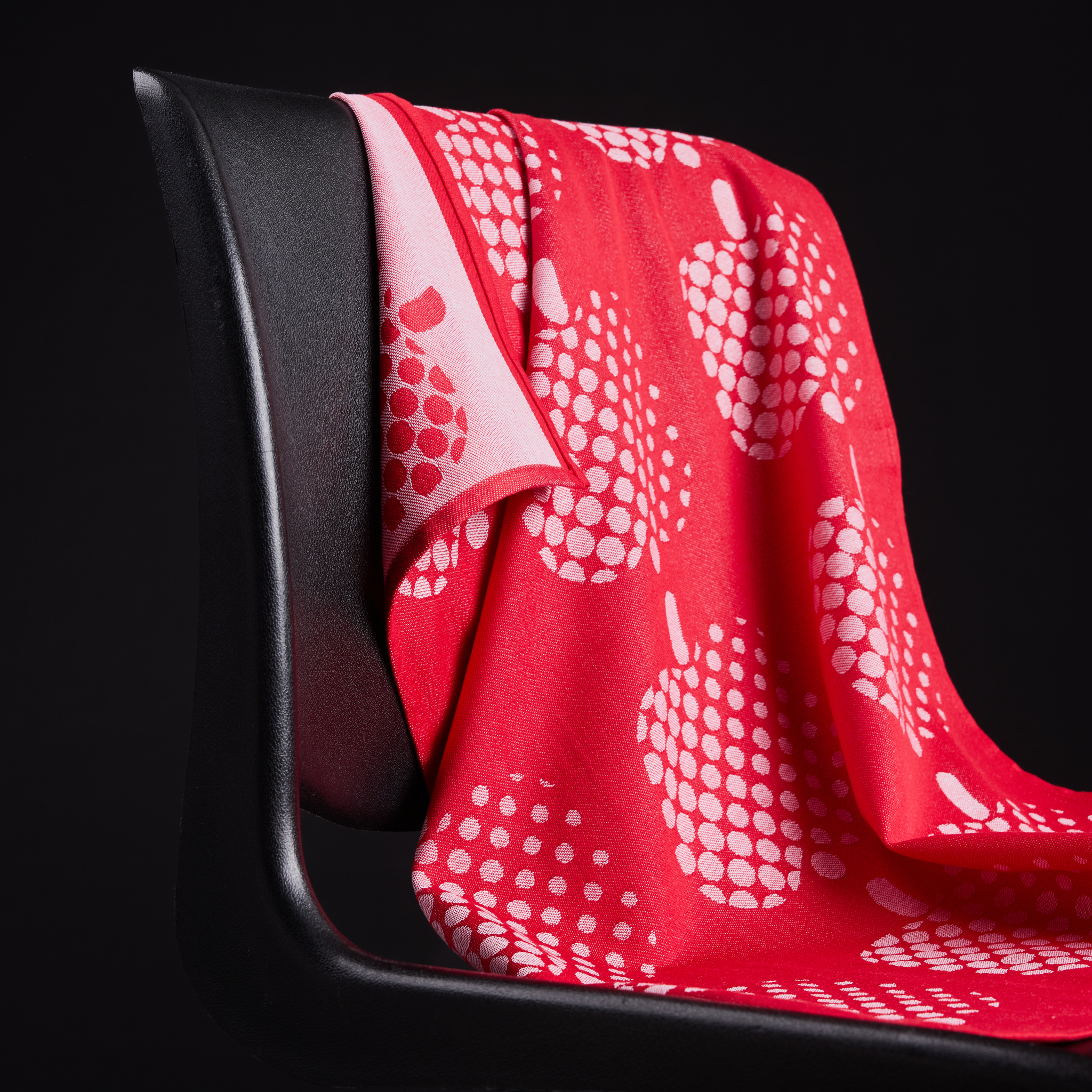 70900-3963-01-10; Finlayson Optinen omena Kitchen Towel Red / 50x70 cm 