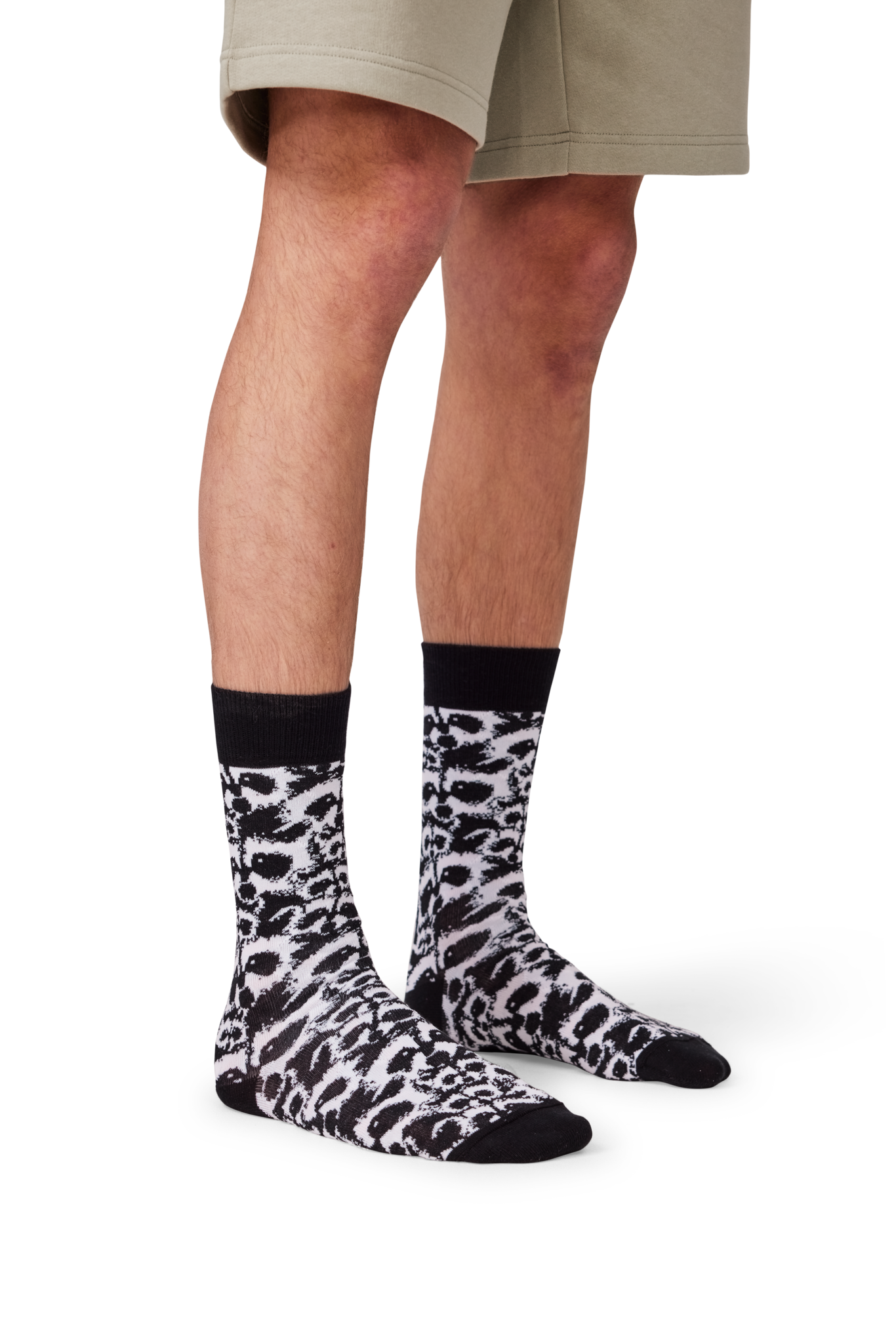 99100-0673_1; Finlayson Pesue Men’s Socks Black / White / 43-45 
