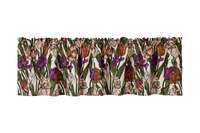 Finlayson COM Vallila Kukoistus valance Terra-violet