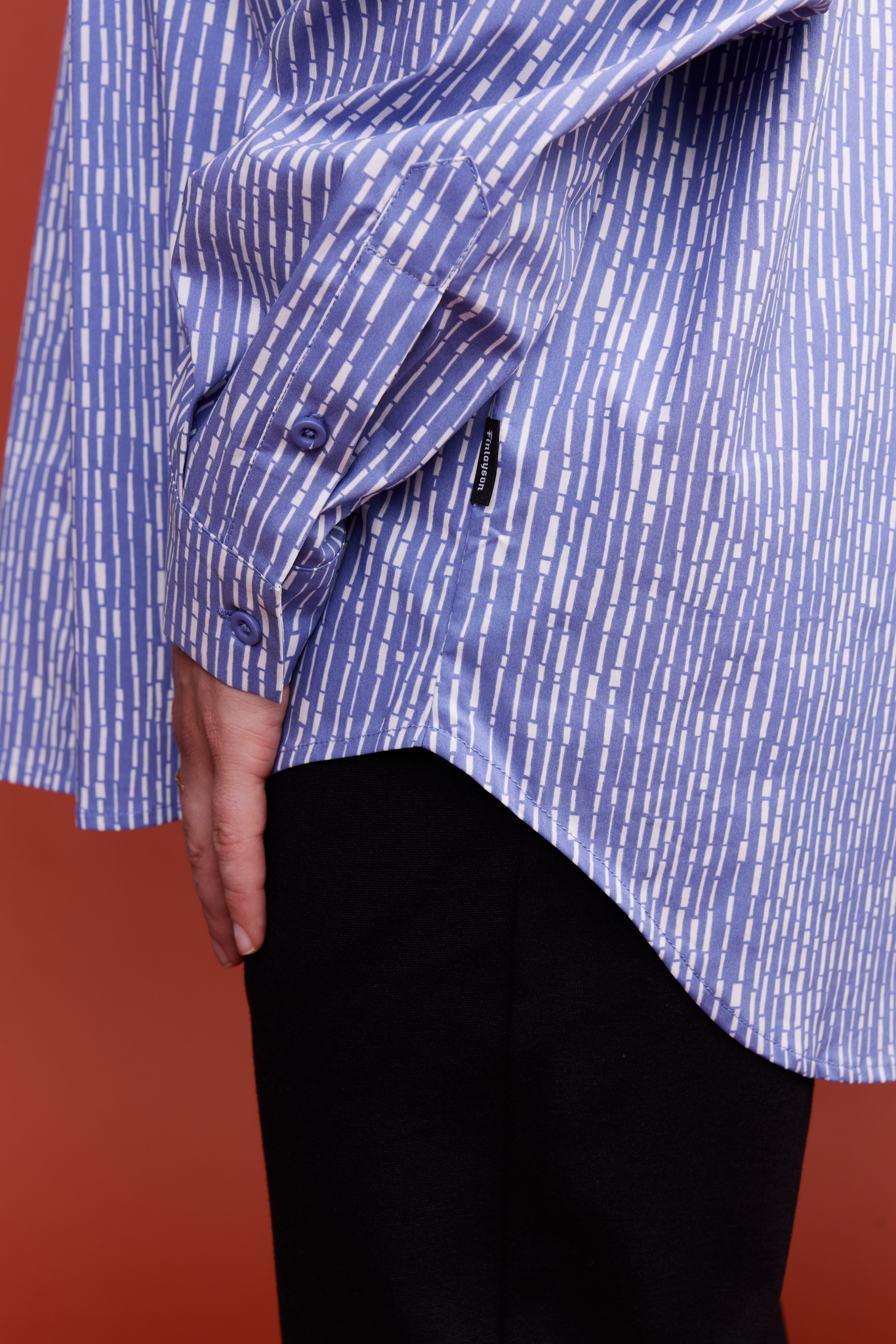 22702978006_5; Finlayson Korte Shirt Blue / 44 