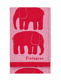 Finlayson COM Elefantti Kitchen towel 2 pcs Red / 50x70 cm