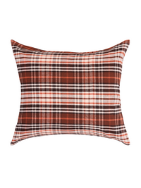 60256-1951-01-10; Finlayson Reino Flannel Pillowcase Brown / 50x60 cm 