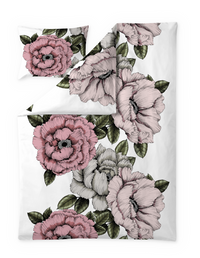CT002753-4271; Finlayson COM Vallila Alma duvet cover set Pink-green / 150x210 cm