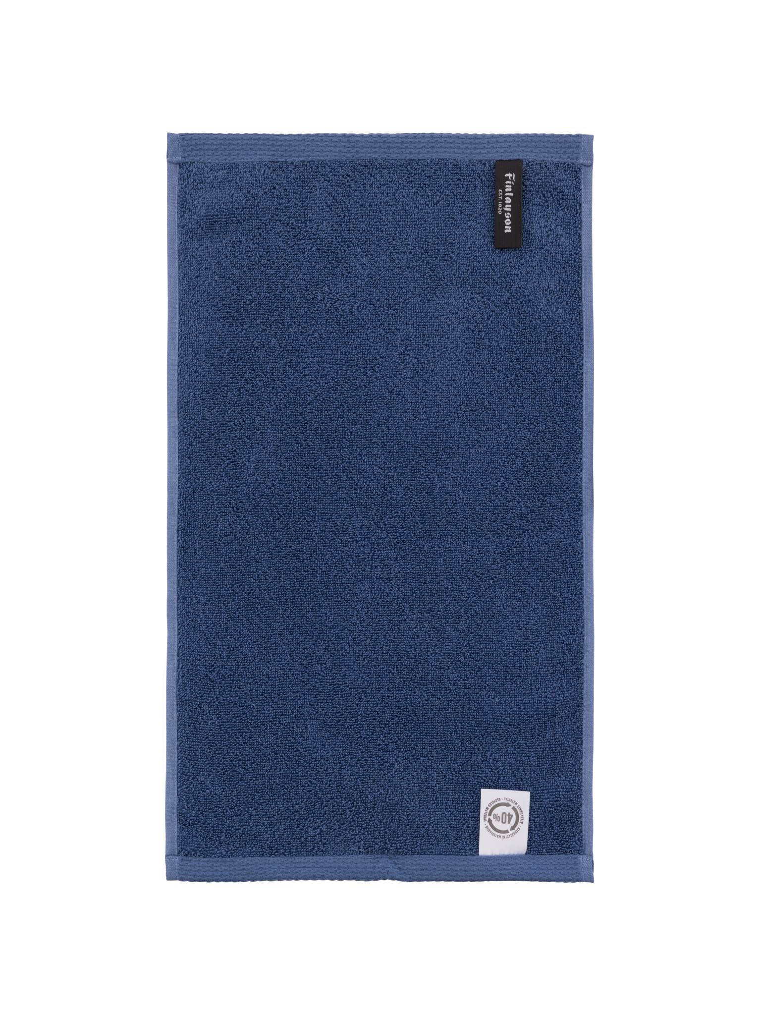 70031-0001-01-12_2; Finlayson Mukava Hand Towel Dark Blue / 30x50 cm 