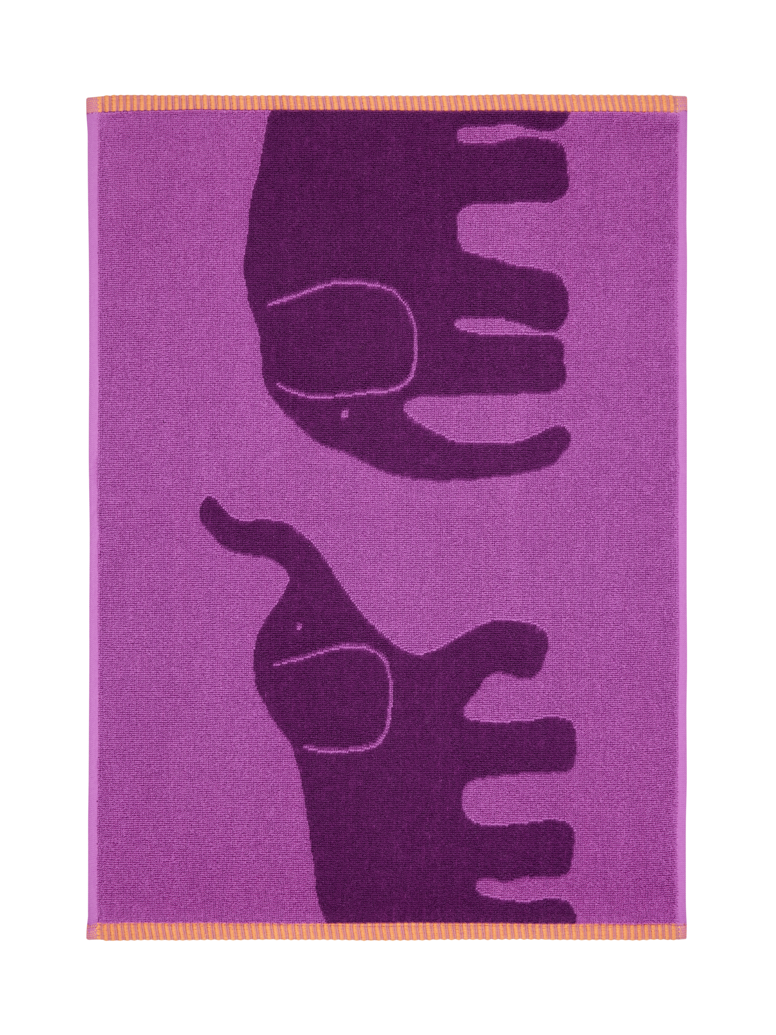 70563-5415-01-12; Finlayson Elefantti vapaa Hand Towel Violet / 50x70 cm 