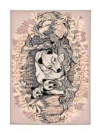 109084-1000; Finlaysonshop.com Vallila Unikeot rug Beige / 133x190 cm