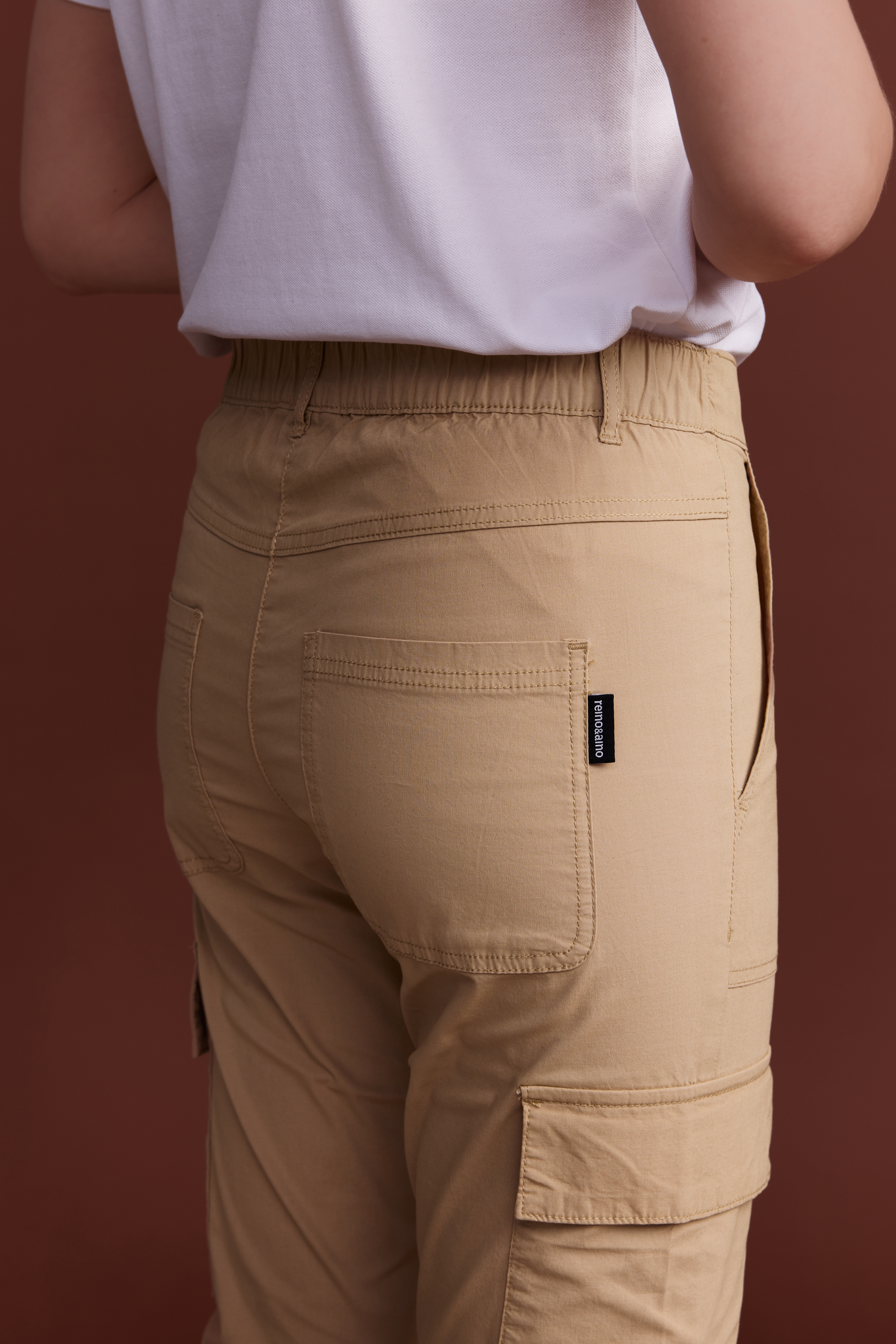 22596015003_4; Finlayson Aino Capri Shorts Sand / L 