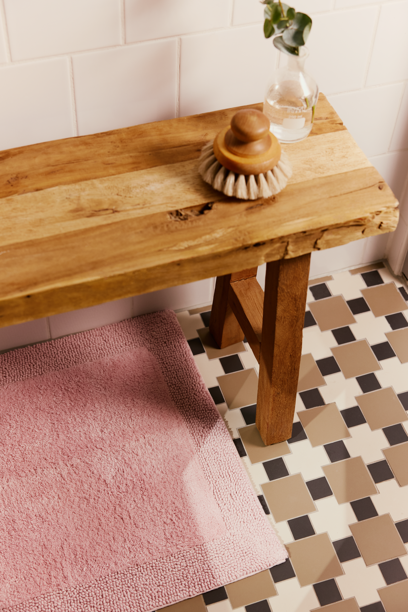70321-0001-08-06_1; Finlayson Hali Bath rug Rose / 50x80 cm 