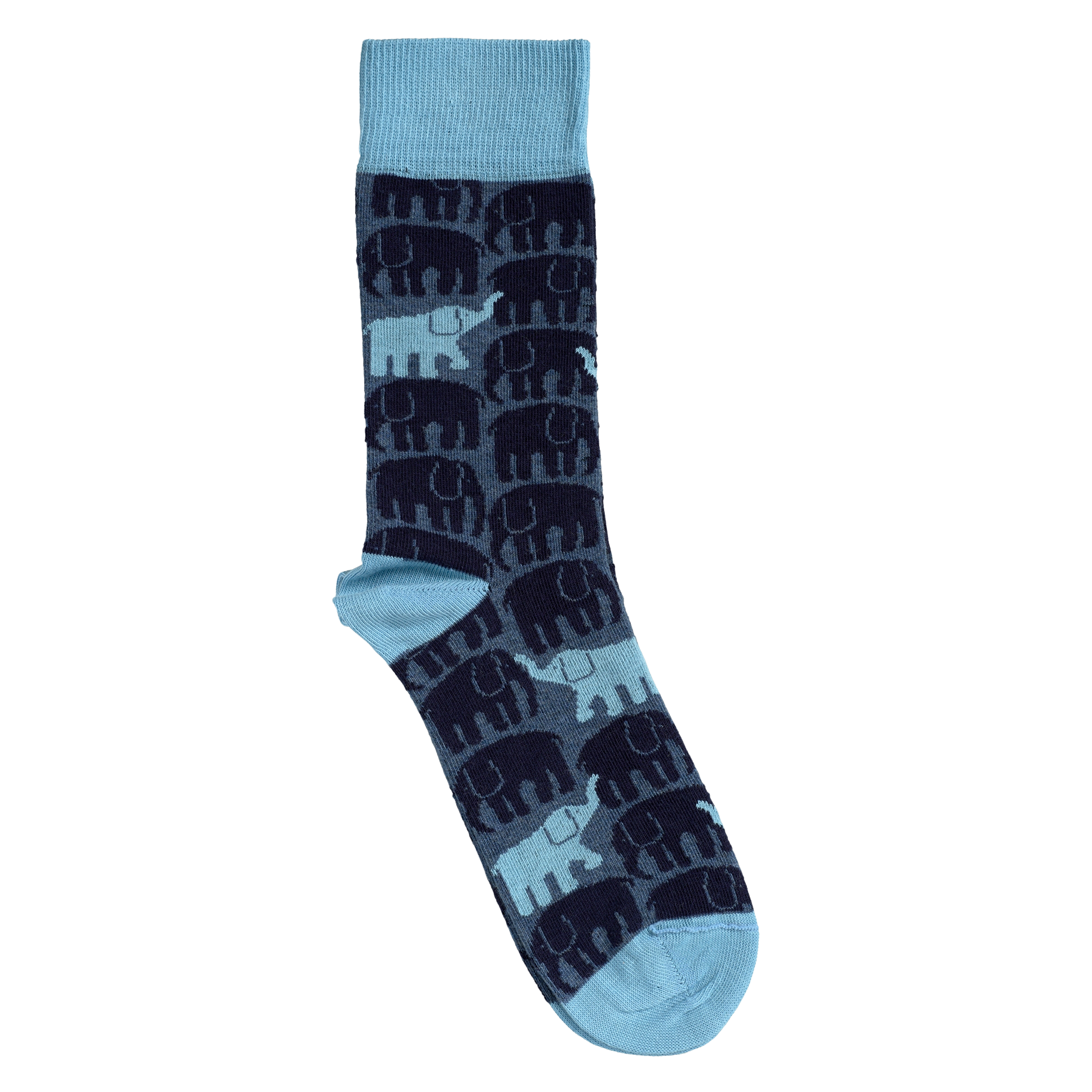 99100-0703; 99100-0702; Finlayson Elefantti Men’s Socks Blue / 40-42 