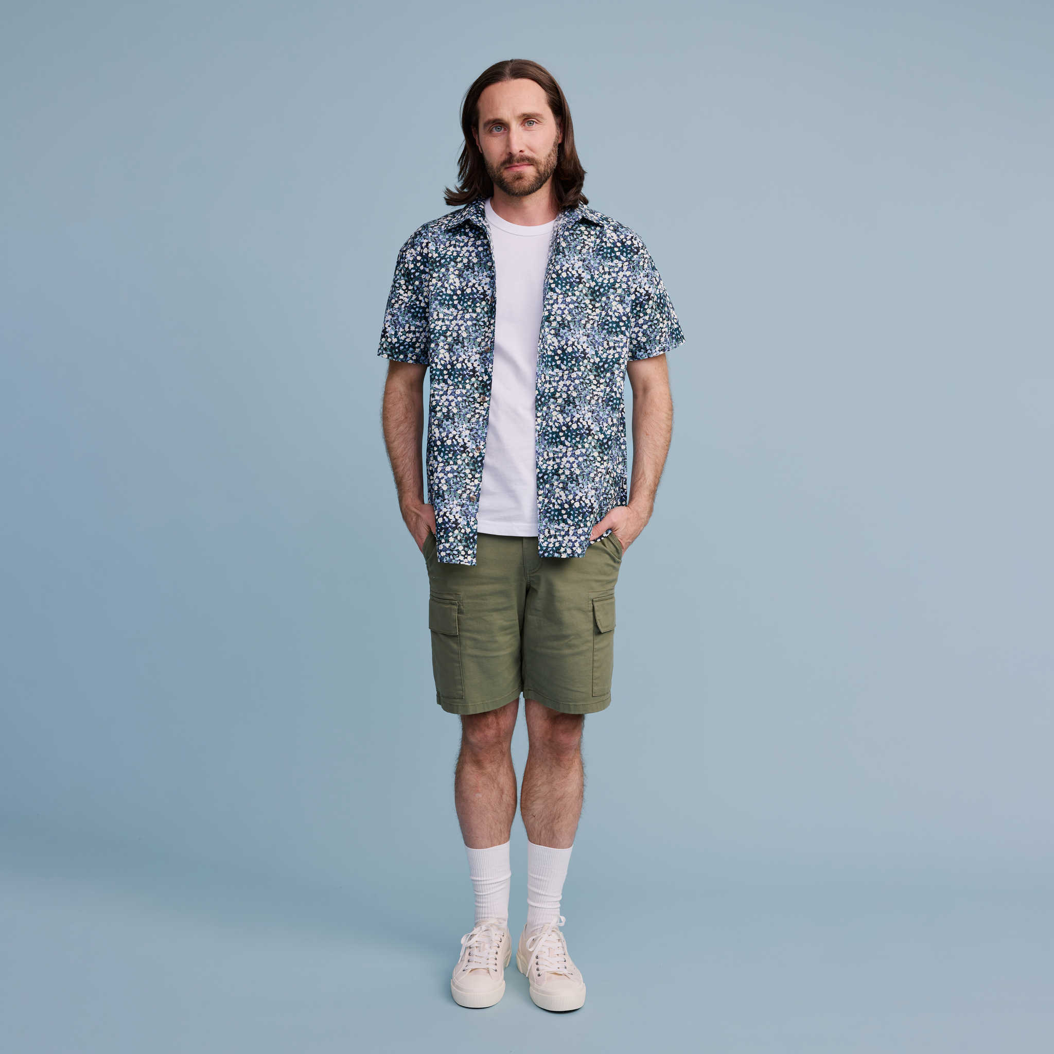 22601545005; 22601545004; 22601545001; 22601545002; 22601545003; Finlayson Leinikki Shirt Blue / L 