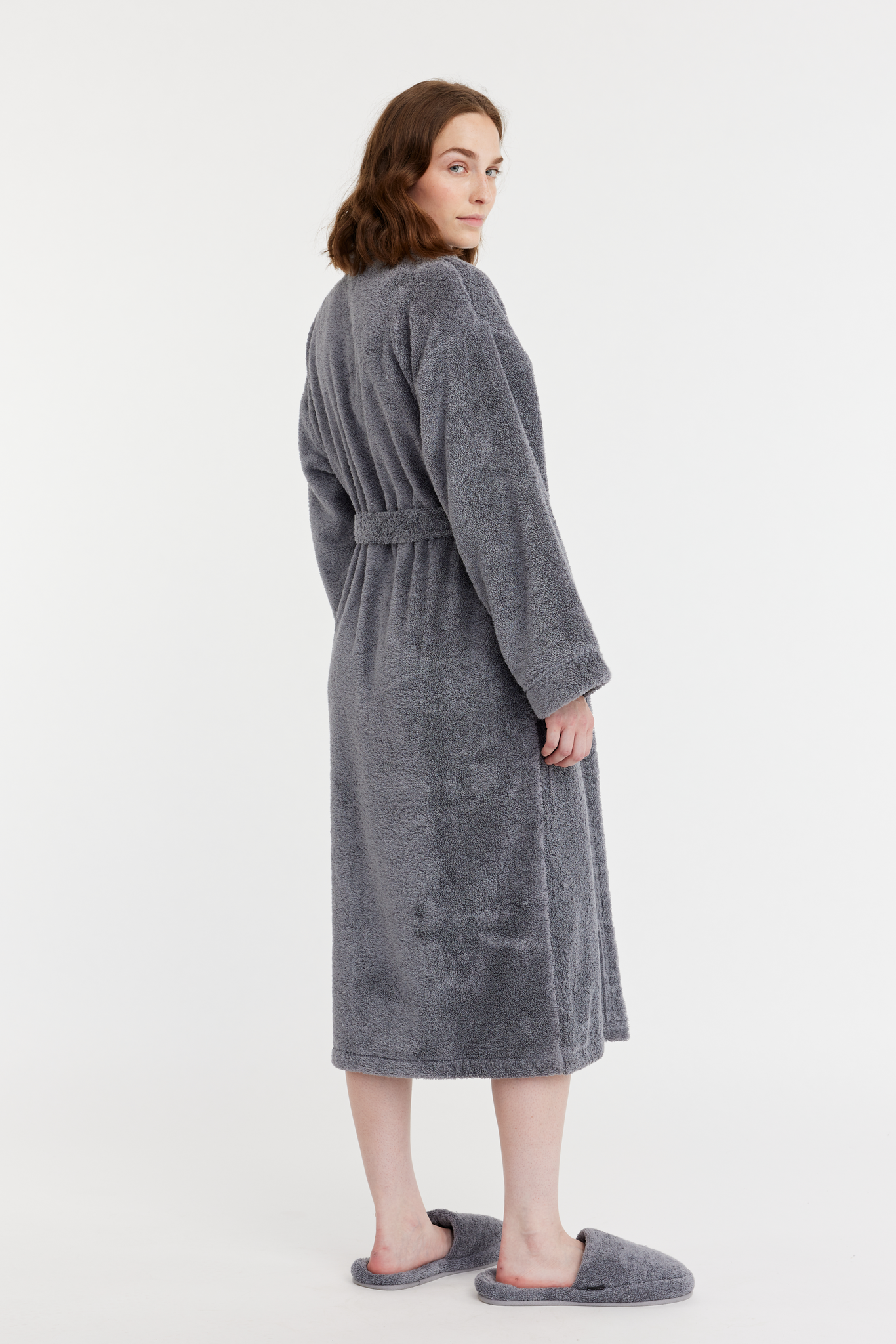 70227-0004-03-03_4; Finlayson Hali Bathrobe Grey / XXL 