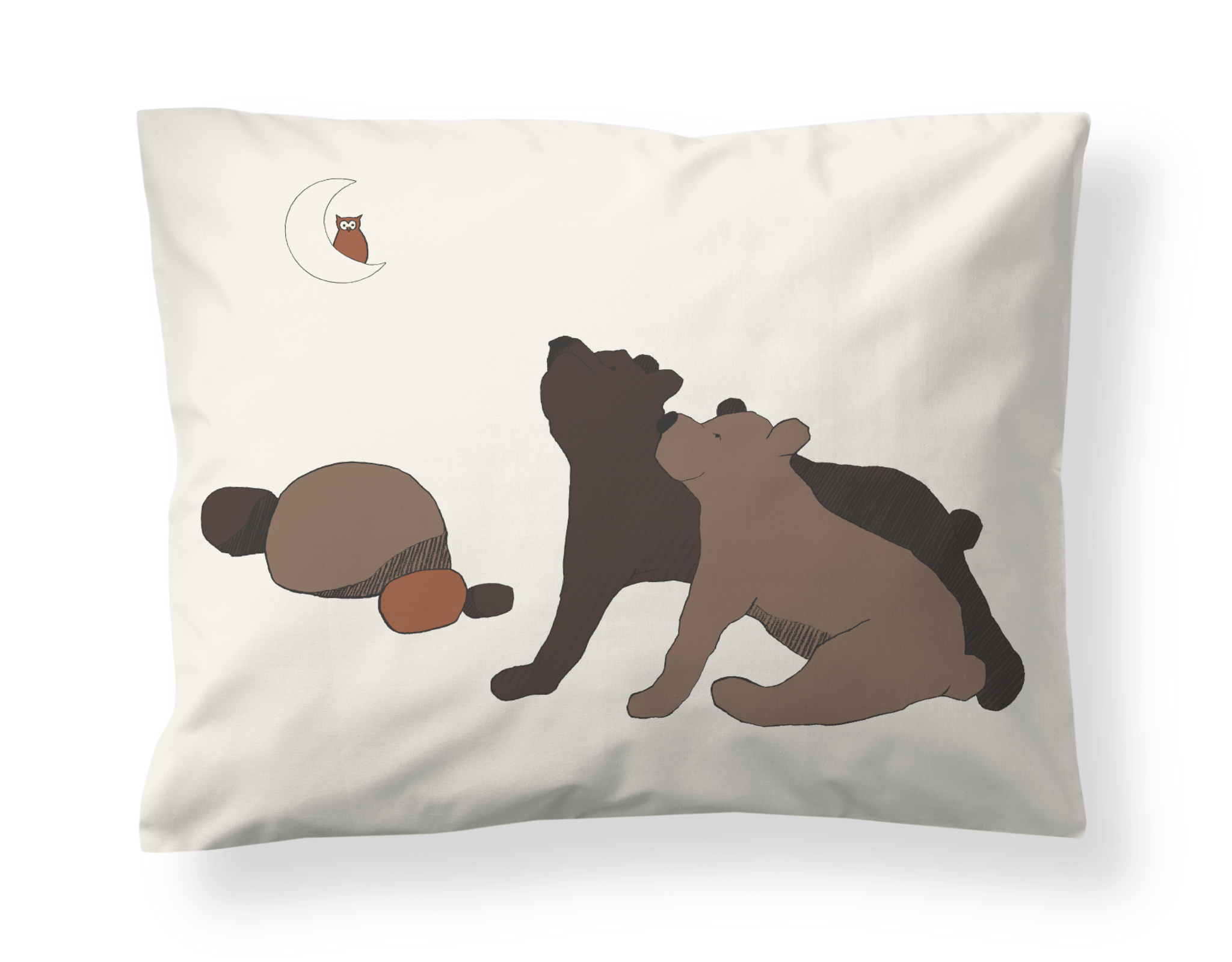 60154-4327-01-10; Finlayson Iltasatu Pillowcase Ecru / 50x60 cm 