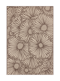 109068-1200; Finlaysonshop.com Vallila Stella rug Taupe / 133x190 cm