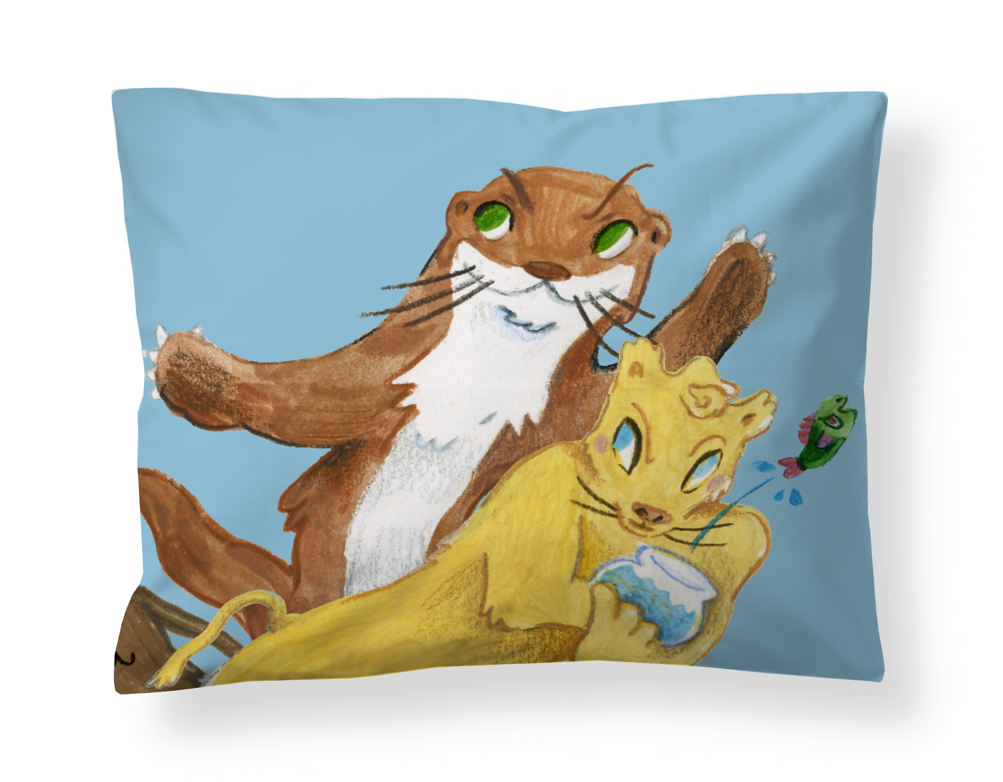 60152-5508-01-10; Finlayson Sankarit Pillowcase Multi / 50x60 cm 