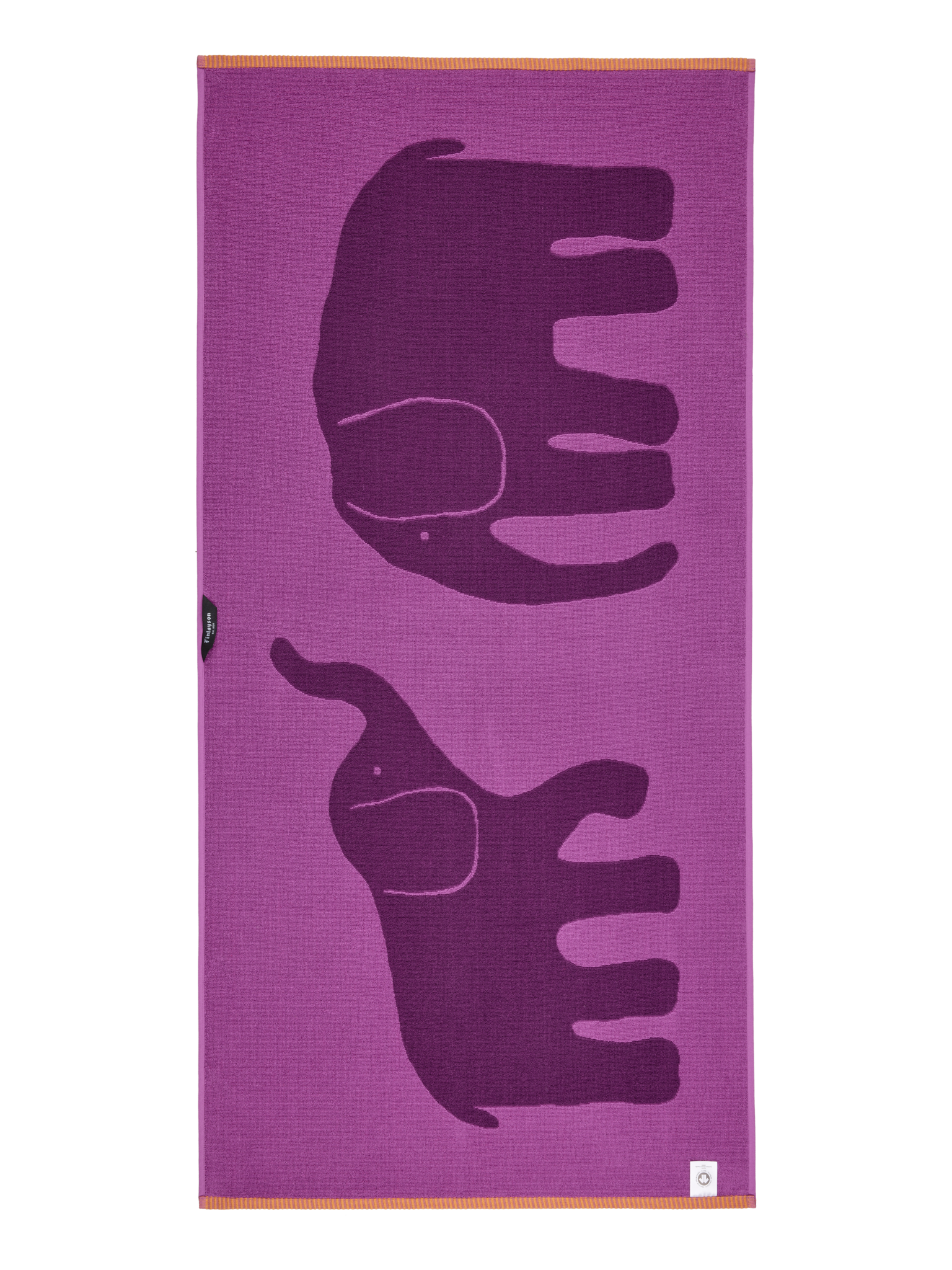 70564-5415-01-06_3; Finlayson Elefantti vapaa Bath Towel Violet / 70x150 cm 