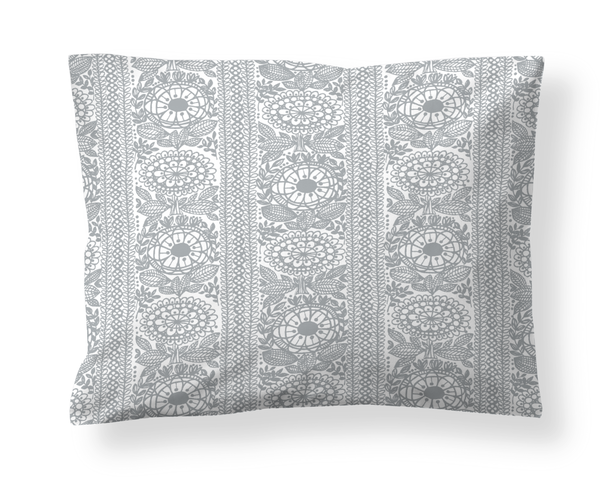 60136-3966-18-10; Finlayson Taimi Pillowcase Grey / 50x60 cm 