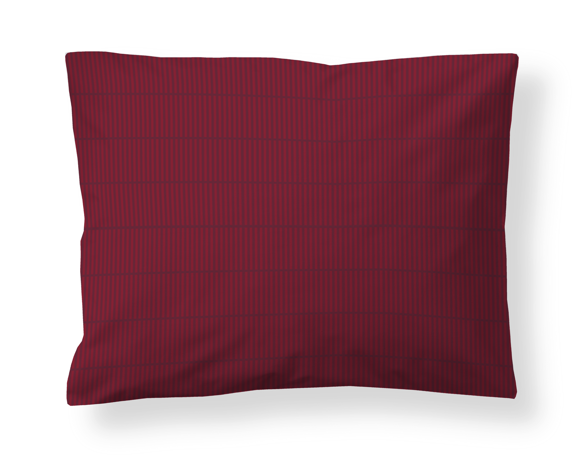 60138-4292-14-10; Finlayson Ruoko Sateen Pillowcase Red / 50x60 cm 