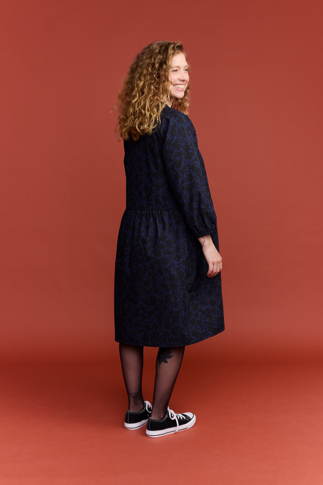 22702952002_3; Finlayson Katveessa Dress Dark Blue / 36 