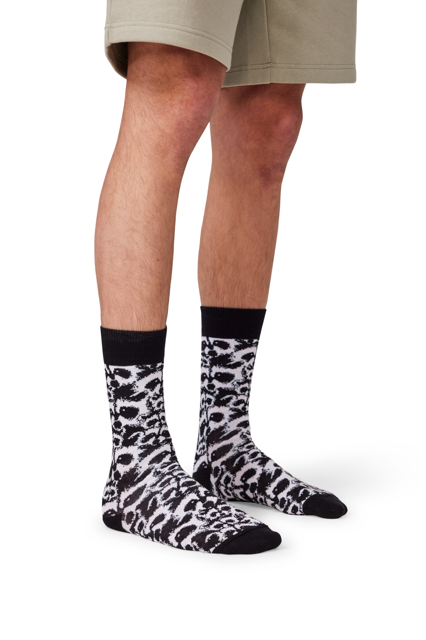 99100-0673_1; 99100-0672_1; Finlayson Pesue Men’s Socks Black / White / 40-42 