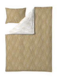 60652-5066-08-06; Finlayson Säihke Duvet Cover set Gold / White / 150x210 + 50x60 cm 