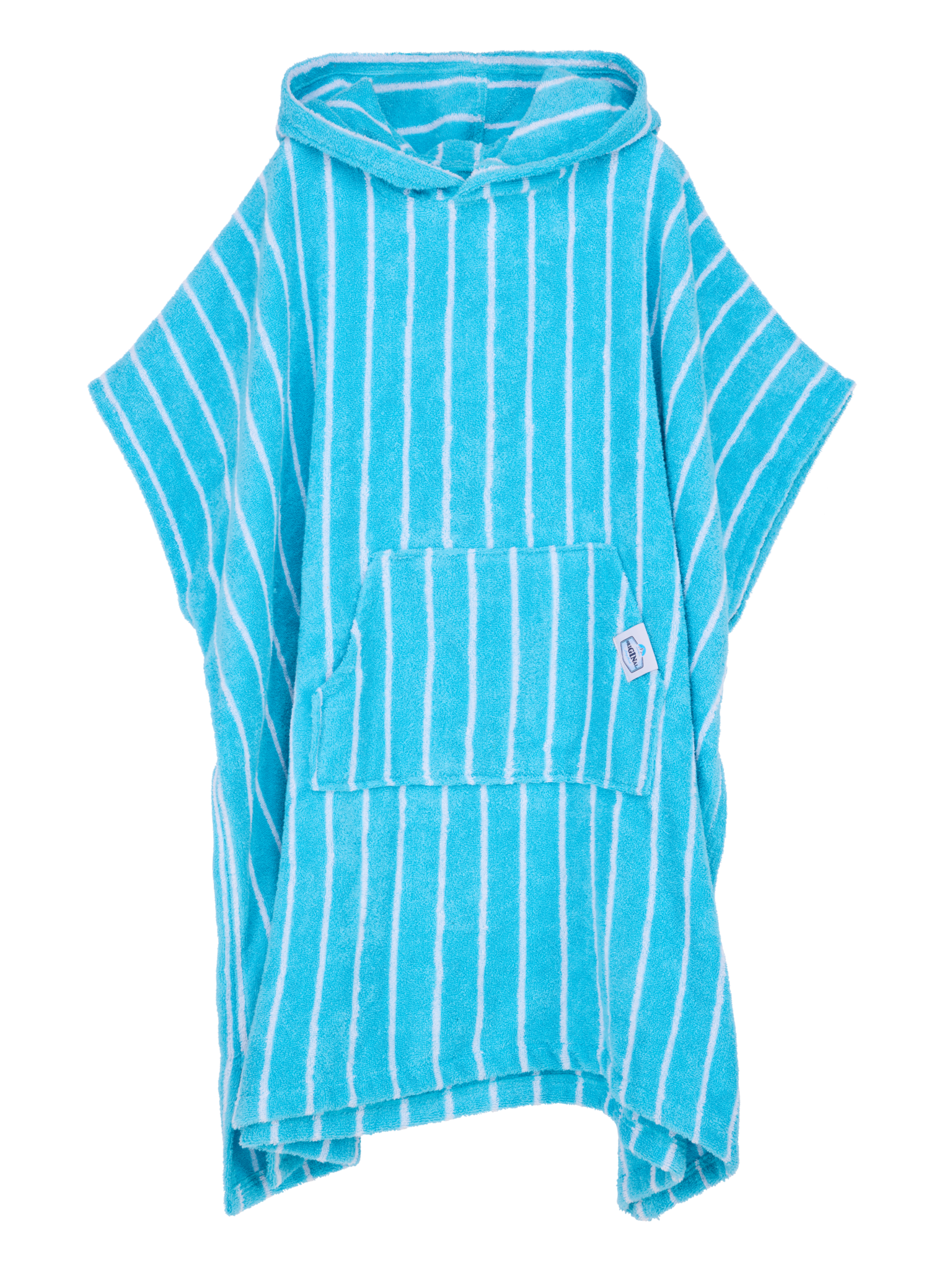 71214-5432-01-03; Finlayson Original Long Drink Bath poncho Turquoise / Onesize 
