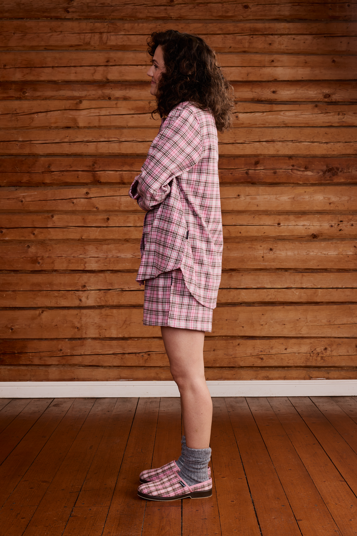 22719161004_3; 22719161001_3; 22719161002_3; 22719161003_3; Finlayson Aino Flannel pyjamas Light Red / L 