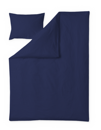 Finlayson Uni Sateen Duvet Cover Set Dark Blue / 150x210 + 50x60 cm
