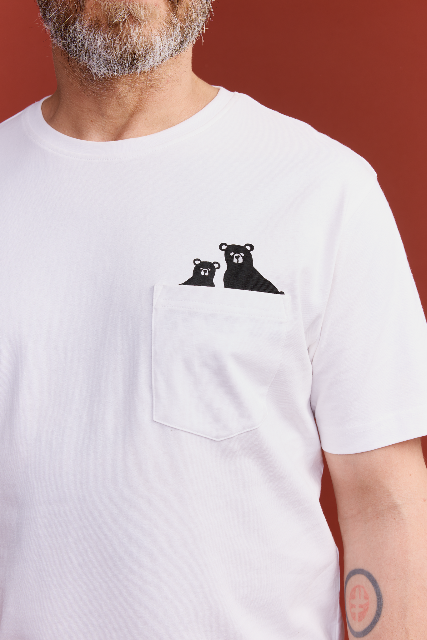 22706833002_4; Finlayson Otso T-shirt White / M 